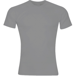 TEE-SHIRT HOMME GRIS  PERSONNALISABLE