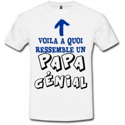 T-shirt papa génial