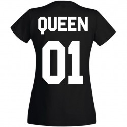 T-shirt queen noir