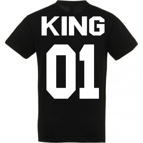 T-shirt king noir