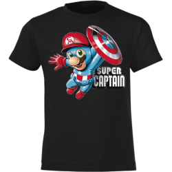 T-shirt captain mario