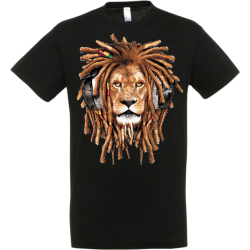 T-shirt lion rasta