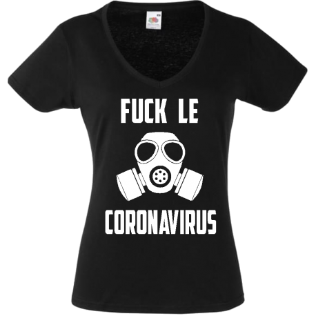 T-shirt fuck le corona 