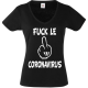T-shirt fuck le corona mains